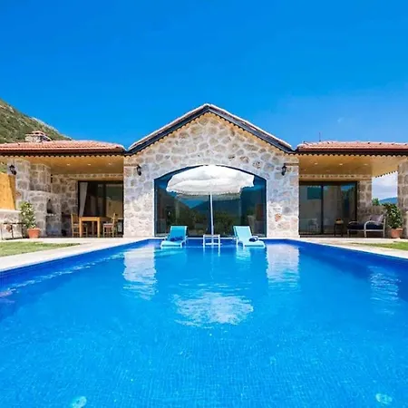 Villa Kaskalkan Heatedpool Sheltered Honeymoon Bezirgan